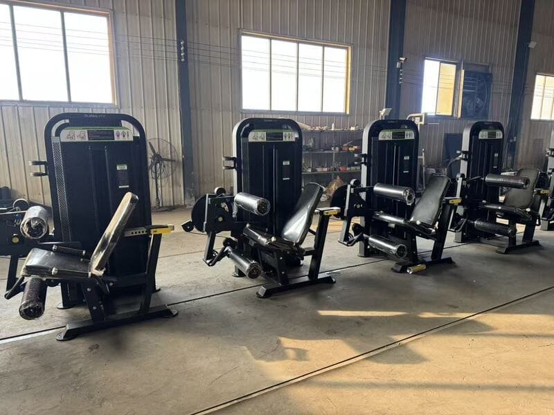 A piece of private label gym equipment with a custom logo